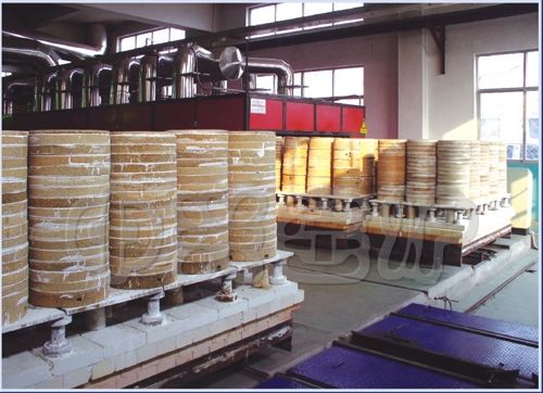 日用瓷还原焰隧道窑