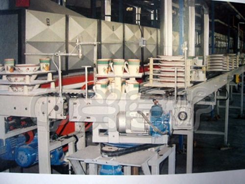 日用瓷烤花辊道窑